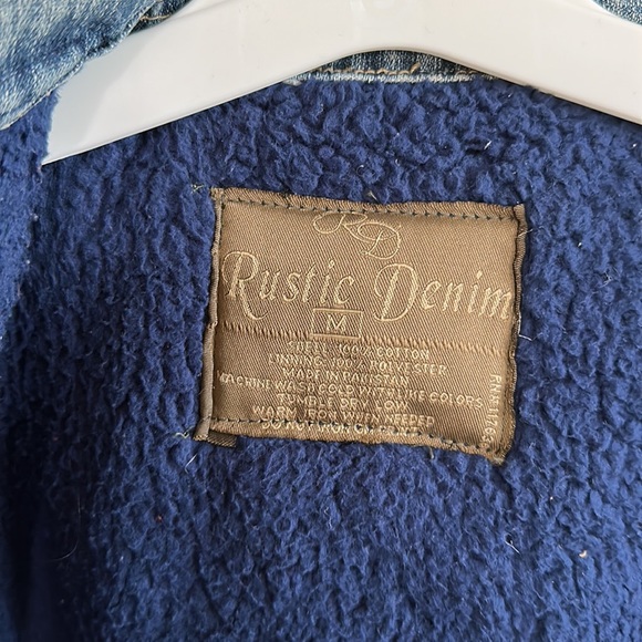 Rustic Denim Warm lined Jacket size Medium - Picture 9 of 14